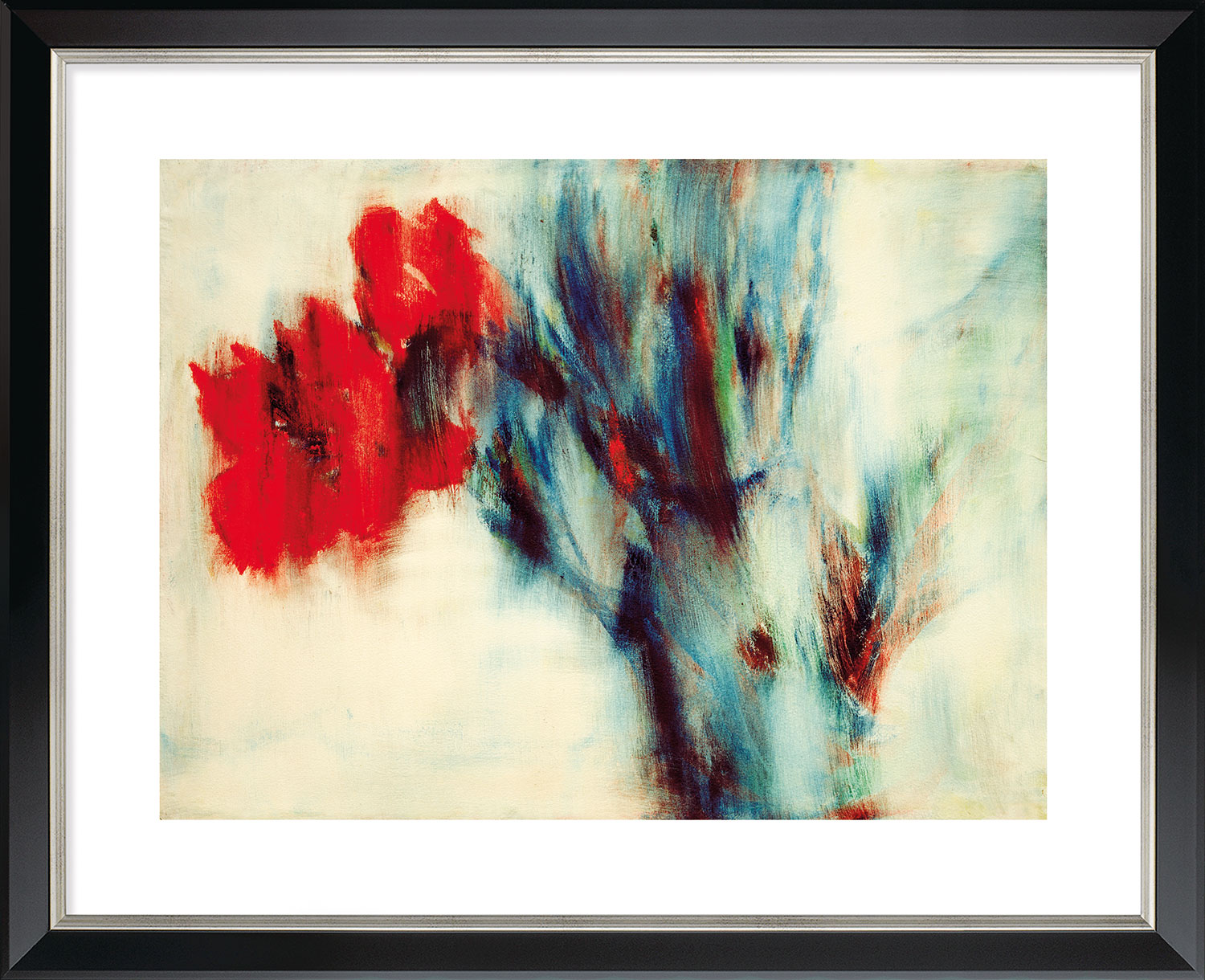 Christian Rohlfs: Bild 'Rote Cannas' (1935), gerahmt