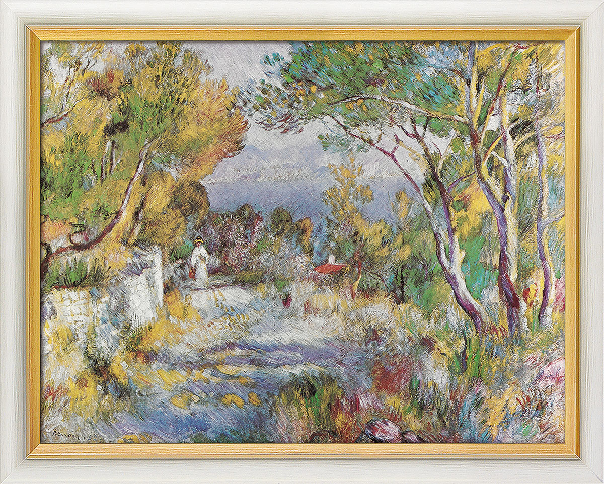Auguste Renoir: Bild 'L´Estaque' (1882), gerahmt