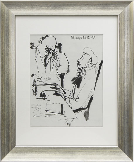 Pablo Picasso: Bild 'Ohne Titel' (1953), gerahmt