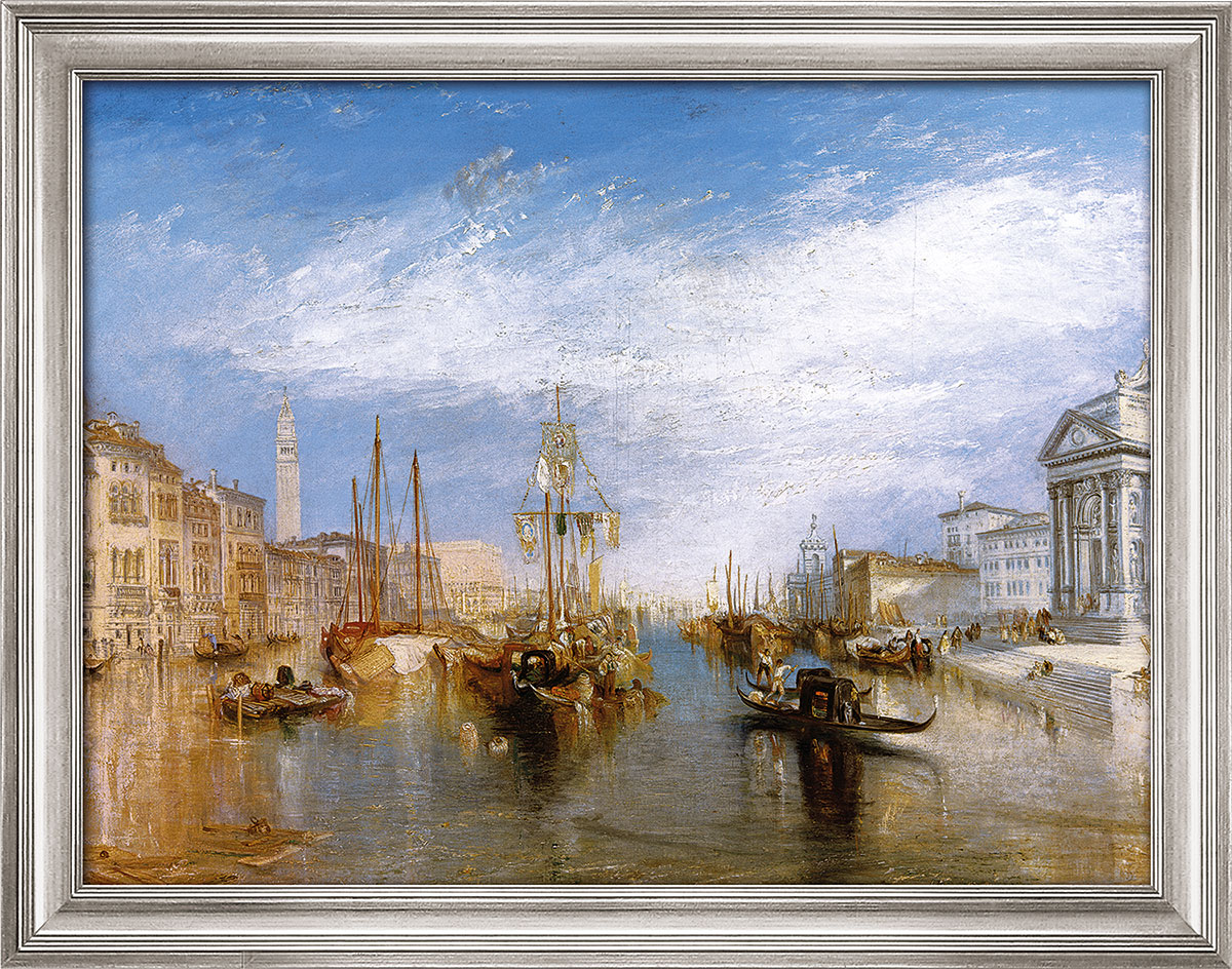 William Turner: Picture 'Canal Grande' (1835), framed