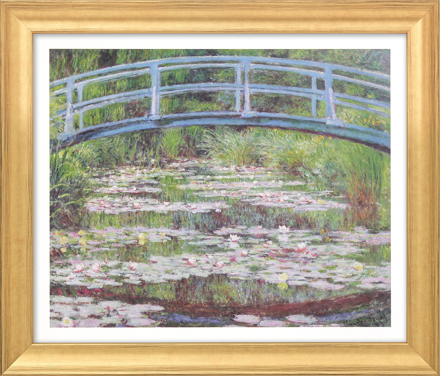 Claude Monet: Bild 'Le Bassin aux Nymphéas', gerahmt