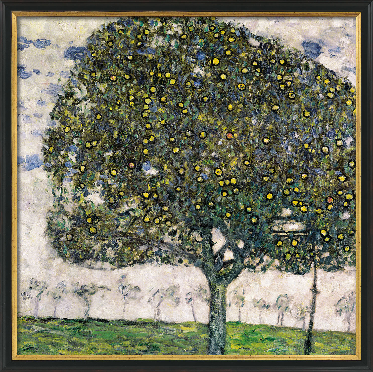 Gustav Klimt: Bild 'Apfelbaum II' (1916), gerahmt