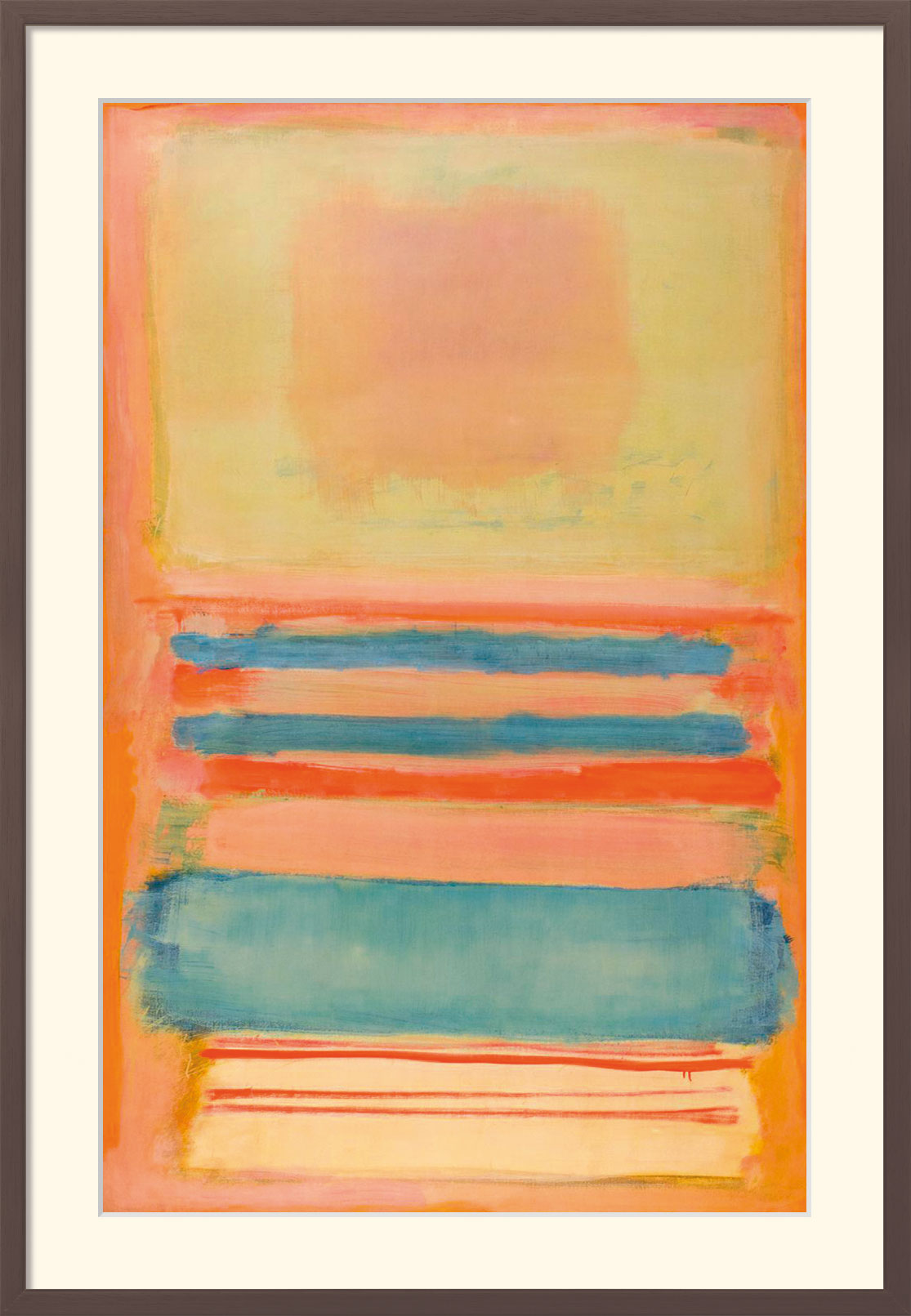 Mark Rothko: Bild 'No. 7 or No. 11' (1949), gerahmt
