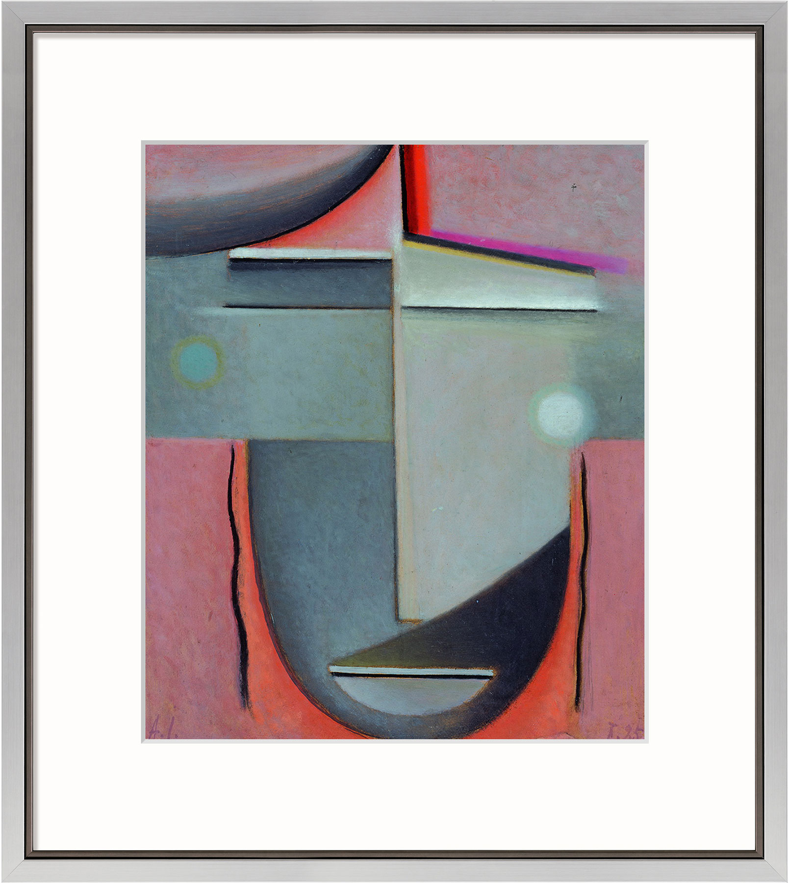 Alexej von Jawlensky: Bild 'Liebe' (1925), gerahmt